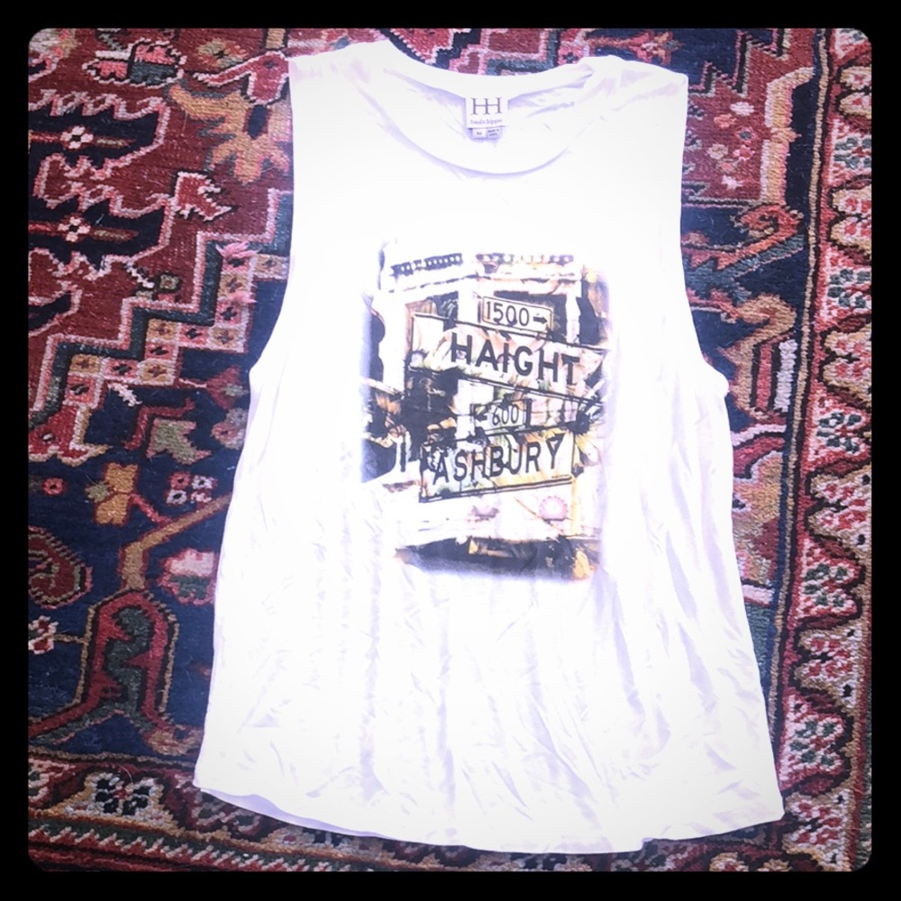 Haute hippie tank